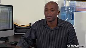 Male Toes Entangle in Gay Sex During the HR Meeting