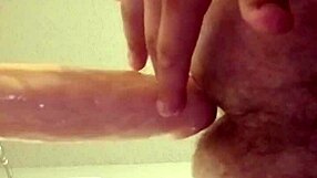 Wow! Watch This Gay Guy Struggle To Fit A Huge Dildo In His Tight Ass. Can He Do It?