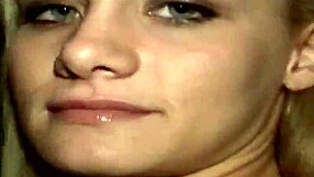 Super-hot blonde leah explores deep with her big tits and enjoys every moment