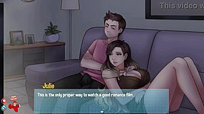 Milf brunette blowjob and cumshot in house chores