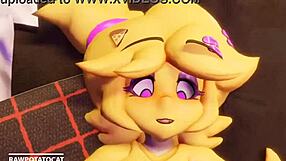 Fredina's nightclub orgy party with titty fucks and doggystyle.