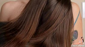 I worships ciren verde's naughty inked tits, she's so kinky