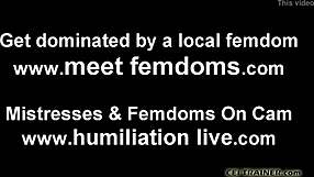 Femdom Teases Cum Out Then Forces CEI in Liquid Lunch Session