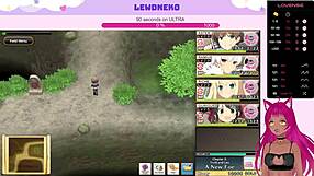 Vtuber Lewdneko Streams Evenicle Game Part 14