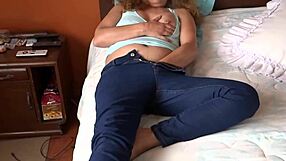 i want you to jerk off and cum on my tits, beautiful stepmom