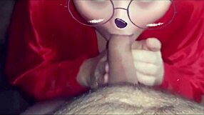 Beautiful Woman Delivers Intense Blowjob to Her Friend