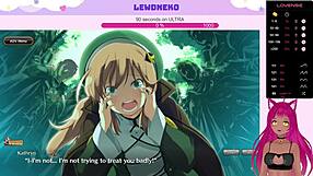 Vtuber Lewdneko Streams Evenicle Game Part 14