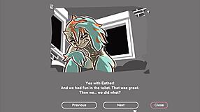 Odymos LGBT hentai game ep 7 explores consent in sexy gameplay