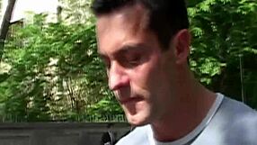 Brunette In Intense Threesome Action