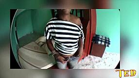 Leticia Mulata Frees Her Ass for Binho Ted's Intense Anal Fuck in Public!