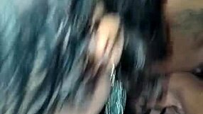 Transsexual Crossdresser Gives Double Oral Blowjob