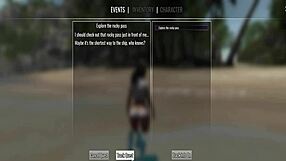 Beach beasts playing wild in the sun with toys