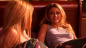 Two Pretty Lesbian Pornstars in Wet Oral Sex and Masturbation with Dirty Talk!