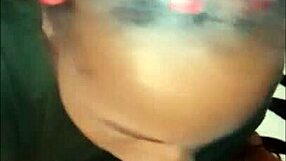 Ebony Brunette Whore Sucking Big Cock In Sloppy Blowjob Scene