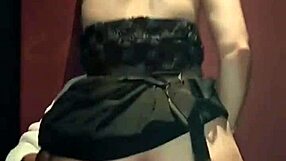 Sharing my slutty wife with a big cock in the cabin for threesome