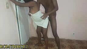 Morena Giving Quickie With Cousin And Friend In Living Room Unaware