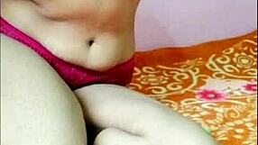 Urvi Bhabhi Alone At Home, Naked, Masturbating Her Pussy