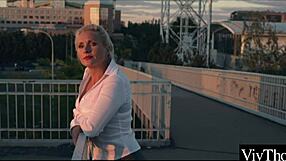 Busty mature lesbians dive into ass licking and pussy play with passion