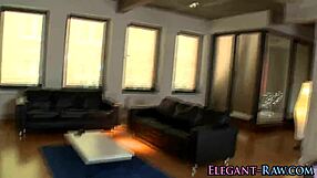 European slut gets anal fingering