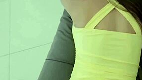 I share a POV moment with my hot Italian stepmother Gia Milana.