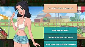 Nutaku Booty Farm hentai game part 03 with cute milf flashing big tits