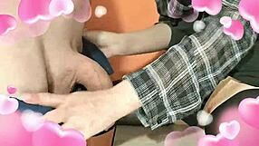 Whore in stockings pleases client in office