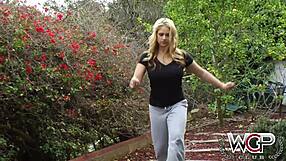 Juicy Booty Blonde Slut Gets Pounded Hard!