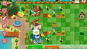 Nutaku Booty Farm hentai game part 03 with cute milf flashing big tits