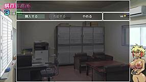 Playing the sex bed dolls game to raise two dolls