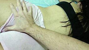 Latina Milf Gets Touched Intensely By Boyfriend In Bedroom.