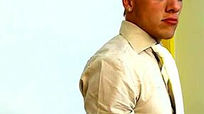 He dives into intense anal sex with his gay partner, exploring every thrust deeply.