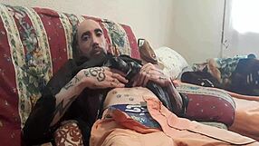 Melvin C indulges in gay masturbation