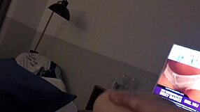 Beautiful colombian girlfriend enjoys time with partner