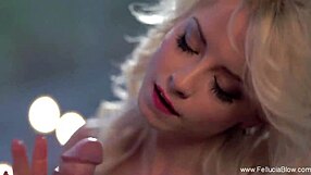 Yo, found a wild way to give blonde blowjob love!