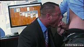 Gay boy intensely domes to earn his bonus.