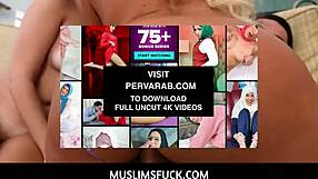 muslimsfuck - neitsyt 18+ teini hijabissa panee tutoria äitipuoli Vivianne DeSilva Violet Gems kanssa