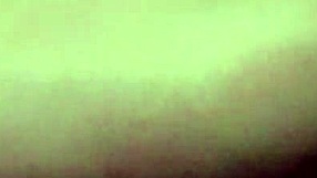 Young Brunette Gives Mouthful Blowjob to Stepbrother in Bedroom.