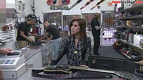 Petite Brunette Does Ass Lick Before Getting Fucked Doggy In Office Pov