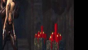 Big Cock Pounds Big Tits in 3D Anime Hentai Porn Cartoon!