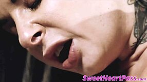 Elsa Jean's Blonde Pussy Scissored Then Face Sat On