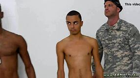 Huge black cock in wild gay teen and older man story