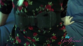 Amateur Blonde Babe Emma Sirus Loses Panties For Pov Eating