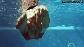 Clairette Hungarian Teen Pornstar Craves Poolside Action