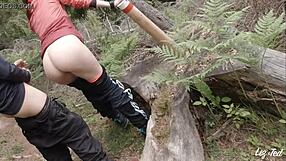 Liz and Ted bike then have sex?