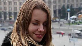 Malvina Strips and Rips Clothes in Shop!