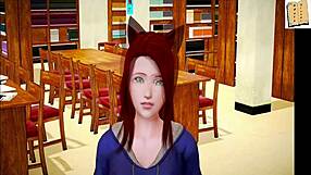 my new family 132 - teen redhead with small tits