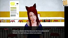 my new family 132 - teen redhead with small tits