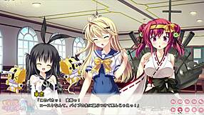 Pretty Girl's Funny Big Boobs Moment in Battle Lovetime