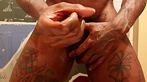 Hallelujah Johnson Jacking Off His Monster Cock In Solo