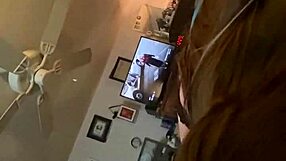 milf amateurs deepthroat cock in homemade blowjob session